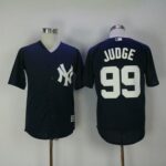 New York Yankees #99 Aaron Judge Navy Blue New Cool Base Stitched Jersey