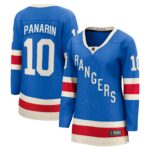Women's New York Rangers Artemi Panarin #10 Fanatics Blue Centennial Breakaway Jersey