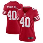 Marcelino McCrary-Ball San Francisco 49ers  Women's Game Player Jersey - Scarlet