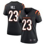 Daxton Hill Cincinnati Bengals Women's Player Game Jersey - Black