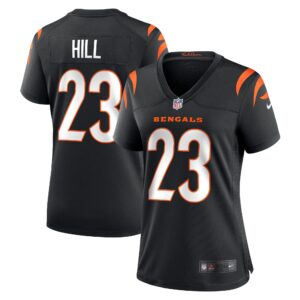 Daxton Hill Cincinnati Bengals Women's Player Game Jersey - Black