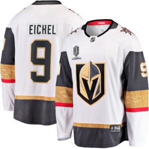Jack Eichel Vegas Golden Knights 2023 Stanley Cup Champions Away Breakaway Player Jersey - White
