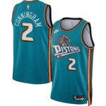Cade Cunningham Detroit Pistons Swingman Jersey - Classic Edition - Teal