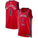 Zion Williamson New Orleans Pelicans  Unisex Swingman Jersey - Red - Statement Edition