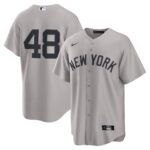 New York Yankees Paul Goldschmidt #48 Gray Road Replica Jersey