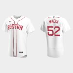Men's Boston Red Sox #52 Jackie Michael Wacha Flex Base Alternate Jersey - White