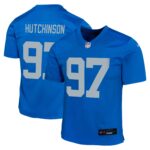 Aidan Hutchinson Detroit Lions Youth Alternate Game Jersey -  Blue