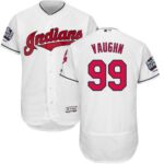 Cleveland Indians #99 Ricky Vaughn White Flexbase Collection 2016 World Series Bound Stitched Jersey