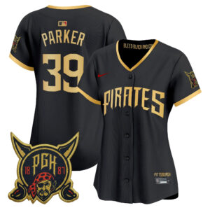 Women's Dave Parker #39 Pittsburgh Pirates 2026 City Connect Vapor Premier Limited Jersey - Black