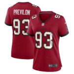 Willington Previlon Tampa Bay Buccaneers  Women's Game Player Jersey - Red