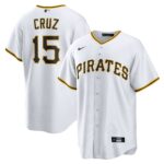 Men's Pittsburgh Pirates Oneil Cruz  White Home Replica Jersey
