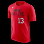 Bam Adebayo HEAT Culture: Blood Red Name & Number Tee
