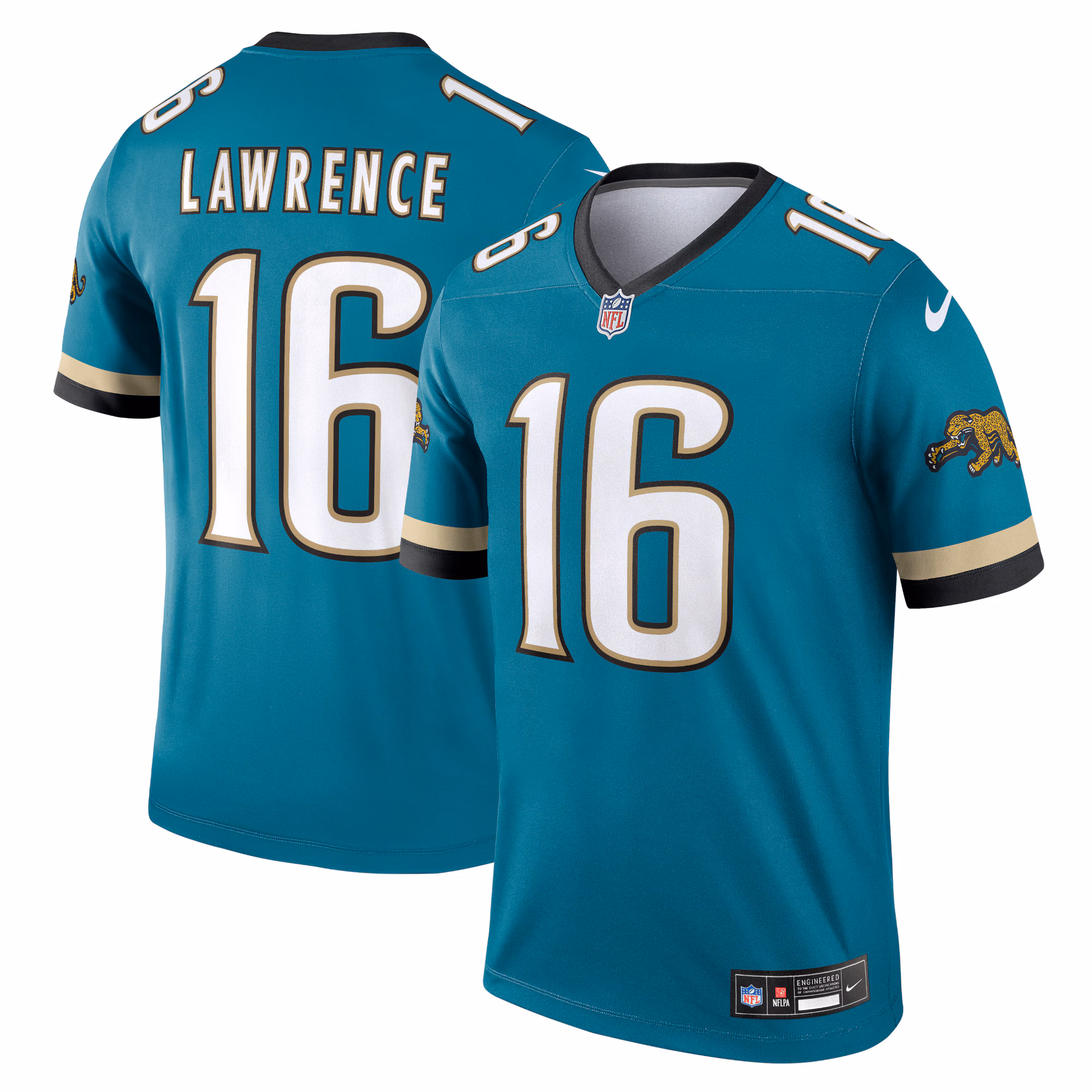Trevor Lawrence #16 Jacksonville Jaguars Legend Player Performance Top - Teal