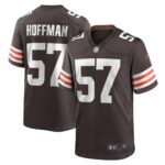Brock Hoffman Cleveland Browns  Game Player Jersey - Brown