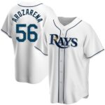 Men's Tampa Bay Rays #56 Randy Arozarena White Home  Jersey