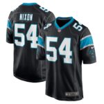 Daviyon Nixon Carolina Panthers  Game Player Jersey - Black