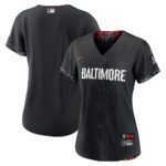 Women's Baltimore Orioles Black City Connect Replica Jersey