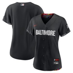 Women's Baltimore Orioles Black City Connect Replica Jersey