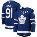 John Tavares Toronto Maple Leafs  Home Captain Patch Primegreen Authentic Pro Player Jersey - Blue