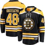 Matt Grzelcyk Boston Bruins Team Home Breakaway Player Jersey - Black