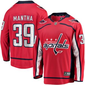 Anthony Mantha Washington Capitals Home Premier Breakaway Player Jersey - Red