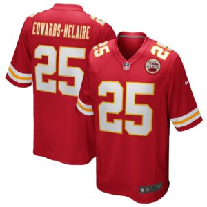 Clyde Edwards-Helaire Kansas City Chiefs  Game Jersey - Red