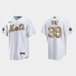 Men's New York Mets #39 Edwin Diaz 2022 All-Star Game Cool Base Jersey - White