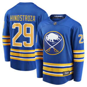 Vinnie Hinostroza Buffalo Sabres Home Breakaway Player Jersey - Royal