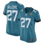 Tyree Gillespie Jacksonville Jaguars  Women's Game Player Jersey - Teal