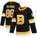 David Pastrnak Boston Bruins  Alternate Authentic Player Jersey - Black
