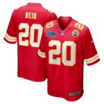 Justin Reid Kansas City Chiefs  Super Bowl LVII Patch Game Jersey - Red