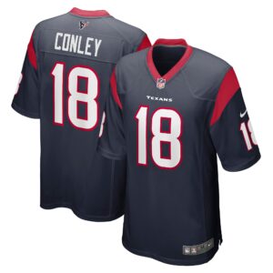 Chris Conley Houston Texans  Game Jersey - Navy