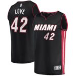 Kevin Love Miami Heat  Youth Fast Break Player Jersey - Icon Edition - Black