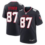 Cade Stover Houston Texans Game Jersey -  Navy