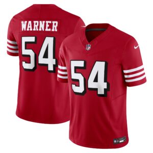 Fred Warner San Francisco 49ers  Vapor F.U.S.E. Limited Jersey - Scarlet