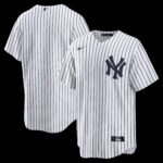 New York Yankees White Home Big & Tall Replica Jersey