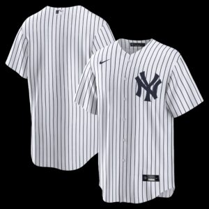 New York Yankees White Home Big & Tall Replica Jersey