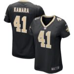Alvin Kamara New Orleans Saints  Women's Game Player Jersey - Black