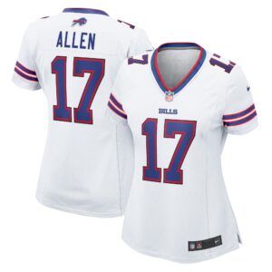 Josh Allen Buffalo Bills  Women's Game Player Jersey - White