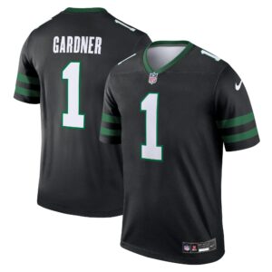 Ahmad Sauce Gardner New York Jets Alternate Legend Jersey  - Legacy Black