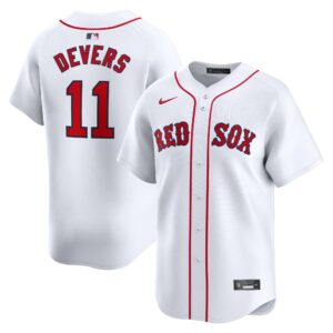 Men's Boston Red Sox Rafael Devers  White Home Limited Player Jersey