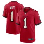 Rachaad White Tampa Bay Buccaneers Game Player Jersey - Red