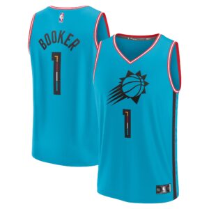Devin Booker Phoenix Suns  Youth 2022/23 Fastbreak Jersey - City Edition - Turquoise