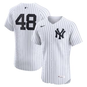 New York Yankees Paul Goldschmidt #48 White Home Elite Player Jersey