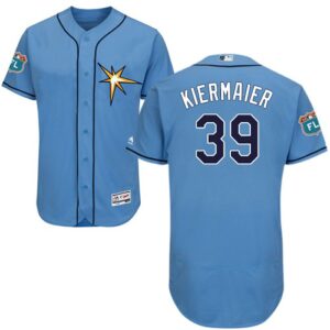 Tampa Bay Rays #39 Kevin Kiermaier Light Blue Flexbase Collection Stitched Jersey