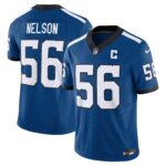 Quenton Nelson Indianapolis Colts  Indiana Nights Alternate Vapor F.U.S.E. Limited Jersey - Royal