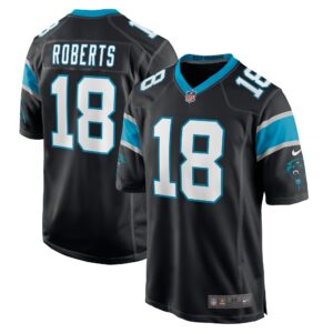 Andre Roberts Carolina Panthers  Game Player Jersey - Black