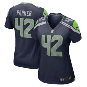 Steven Parker Seattle Seahawks  Women's Home Game Player Jersey - College Navy