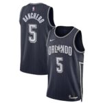 Unisex Orlando Magic Paolo Banchero  Navy 2023/24 Swingman Jersey - City Edition