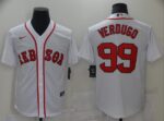 Men's  Boston Red Sox #99 Alex Verdugo White Jersey